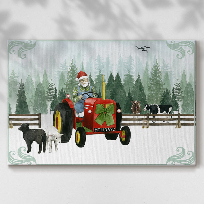 Collection Country Santa A - Cavas enveloppés de galerie, 8 x 12