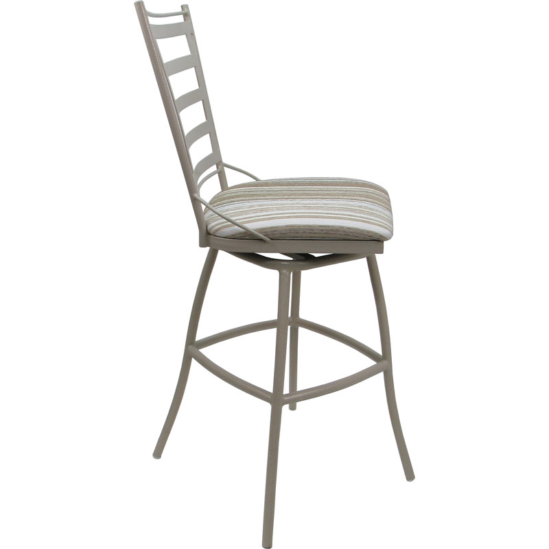 Driftwood Blues sur fond gris, Beige, Blanc