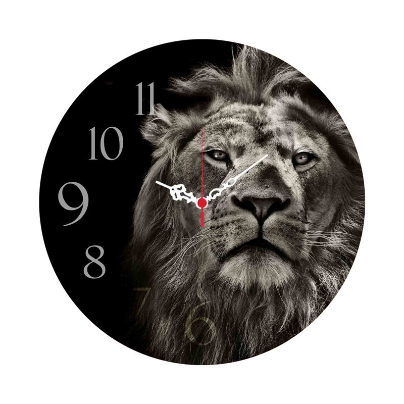 Horloge murale élégante Elegant, 15,7 po de diamètre | 100% panneau de fibres à densité moyenne avec une épaisseur de 0,2 po | Décoration élégante pour le salon, le bureau et la chambre à coucher | Design moderne, parfait pour l'élégance et la