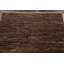 Tapis oriental brun en laine Gabbeh 4 x 6