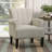Rivet Tufted Polyester Armchair