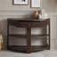 Console avec tiroir et tablettes-368969783