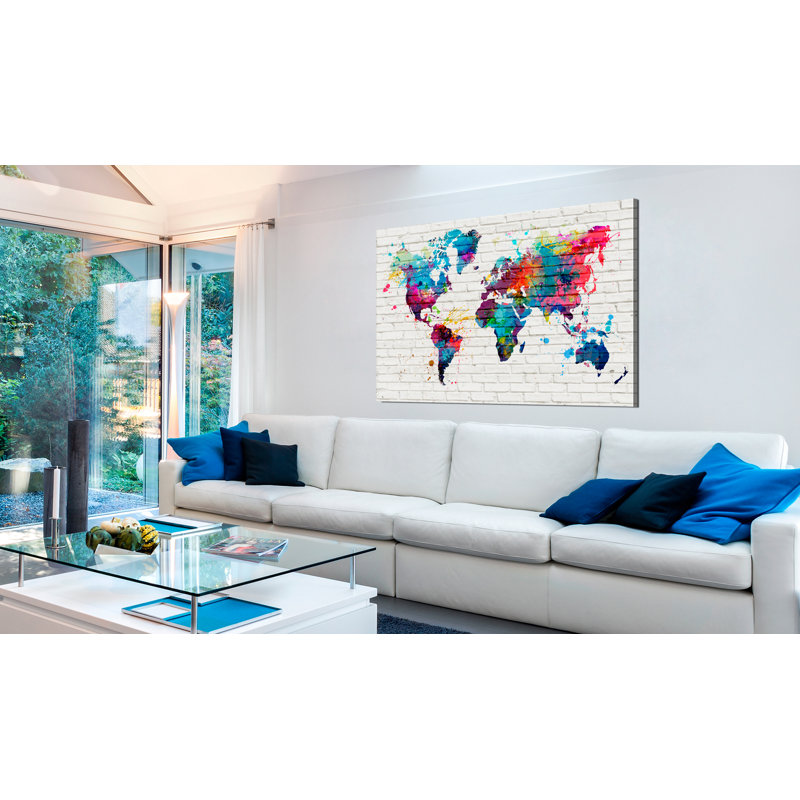 No Frame Print on Canvas, 60cm H x 90cm W
