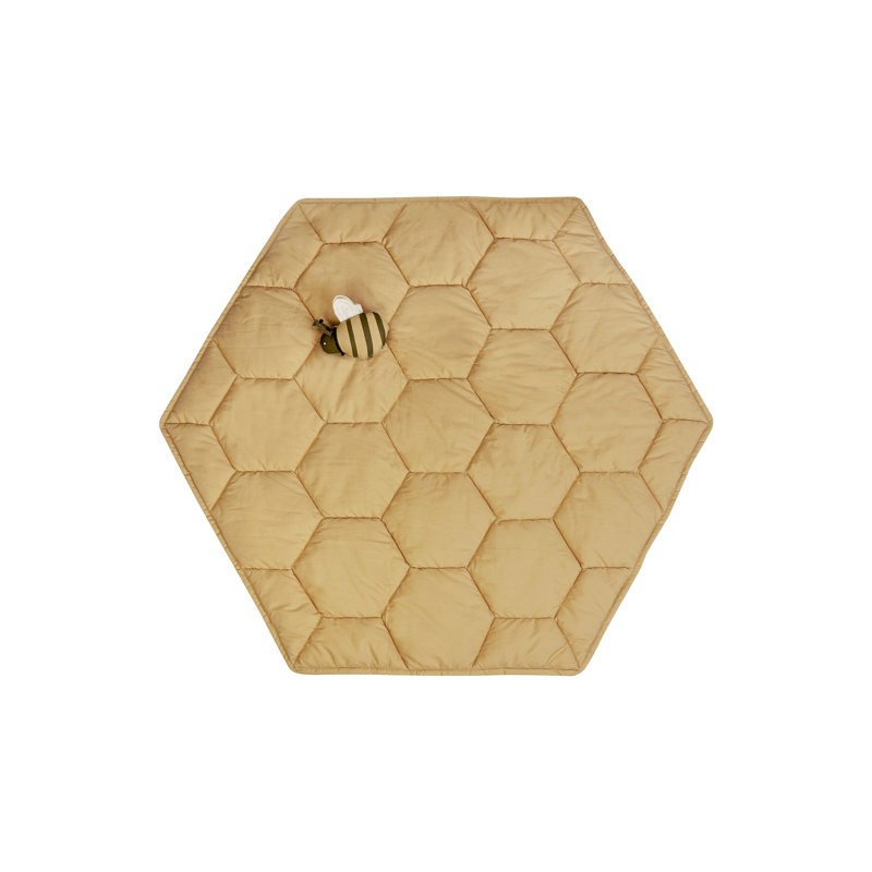 Planet Bee 44'' L Cotton Playmat