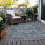 Machine Washable Indoor/Outdoor Claudian ACN1240 Blue 9' x 12' Rug-103712676