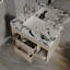 Ensemble de meuble-lavabo mural flottant 29,9 po