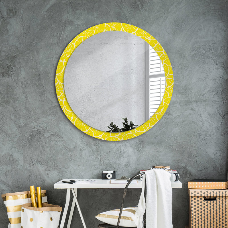 Huldar Glass Flat Wall Mirror