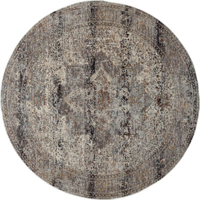 Heneman Southwestern Area Rug in Gray