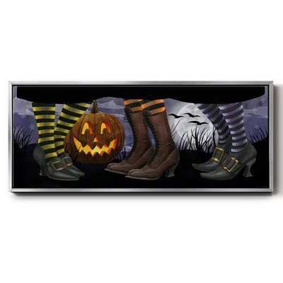 Midnight Magic Collection D- Framed Canvas
