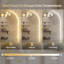Miroir de salle de bain 24 po x 36 po à DEL, miroir de salle de bain anti-buée avec fonction d'éclairage réglable-1090483068-1090483070