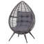Chaise de terrasse avec coussins Luxembourg-990205794-990205793