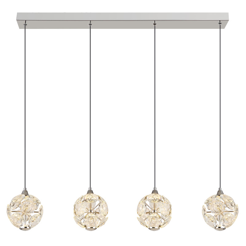 Bekam 1 - Light Chrome LED Pendant