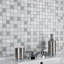 Crystalline Square 1.1" x 1.1" Porcelain Grid Mosaic Wall & Floor Tile-1847896187