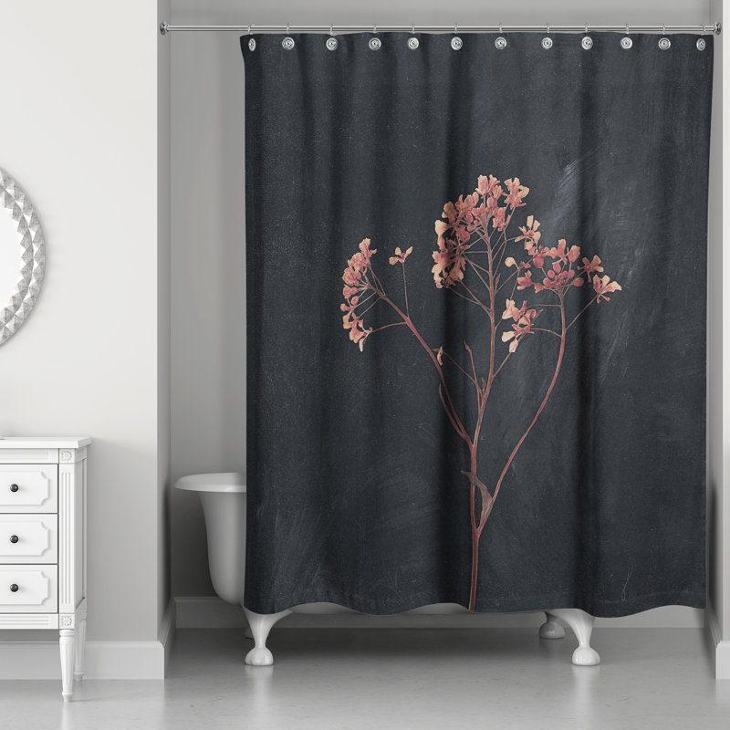 Spicy Botanical II Shower Curtain
