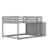 Bunk Bed With 4 Drawers And 3 Shelves-131869812