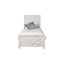 Ensemble de chambre à coucher simple avec rangement 5 pièces