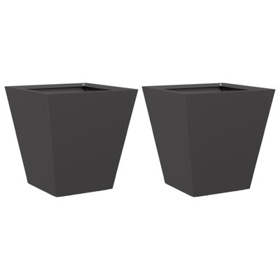 Aldegundo Metal Elevated Planter