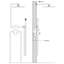 Carbon Rain Dual Shower Head-1526677242