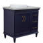 Ensemble de meuble-lavabo simple 37 po Liddington-1864710311