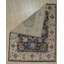 Tapis bleu traditionnel en laine noué à la main 8 x 10