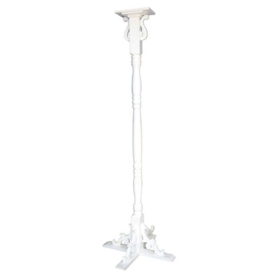 Pedestal Wood Birdhouse Pole