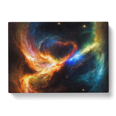 Futuristic Galaxy Vol.4 - Wrapped Canvas Painting