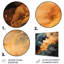 «Grey and Orange», impression d'art mural abstrait en métal-366417845