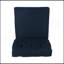 Ensemble de 2 chaises roulantes Broxton touffeté à manger KD MP2-171756205-171756203