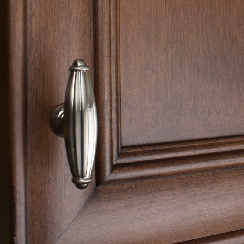 2 1/2" Rugby Novelty Knob, Satin Nickel, 10