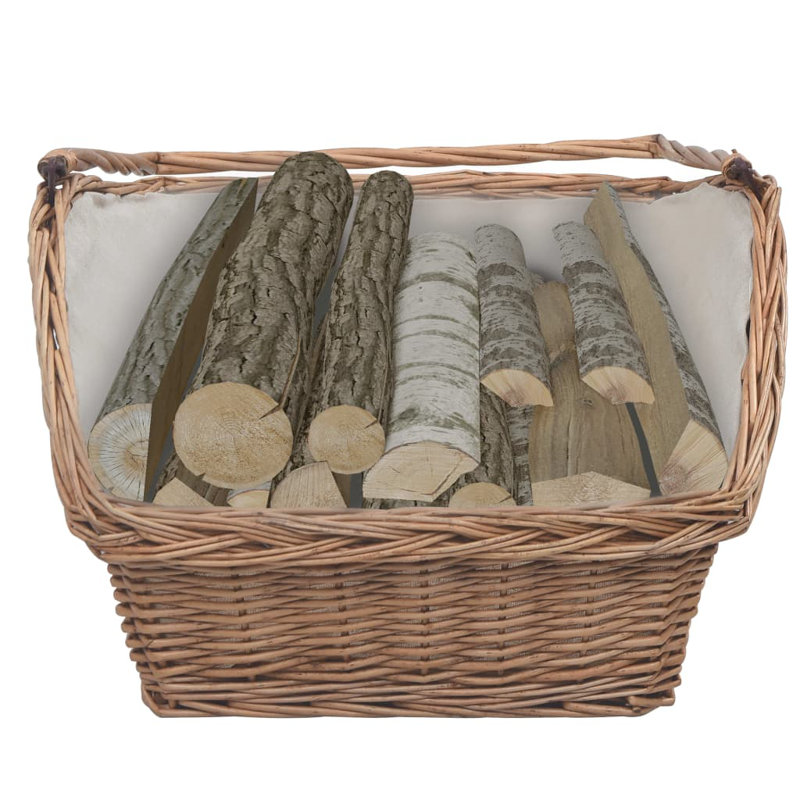 Christiana Wicker Log Carrier