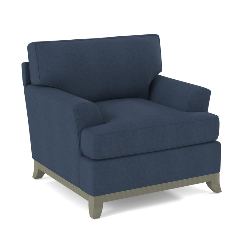Oaks Way Armchair, Greystone, Eggshell Crypton Performance; 0884-93
