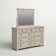 Commode 9 tiroirs avec miroir Kingery