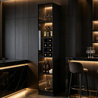 Armoire à vin 15,75 "Modern Luxury