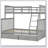 Twin Over Full Bunk Bed With Storage Drawers, Wooden Bunk Bed With Ladder And Safety Guard Rails-2144593541