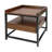 Meadors Solid Wood Top 1 End Table with Storage