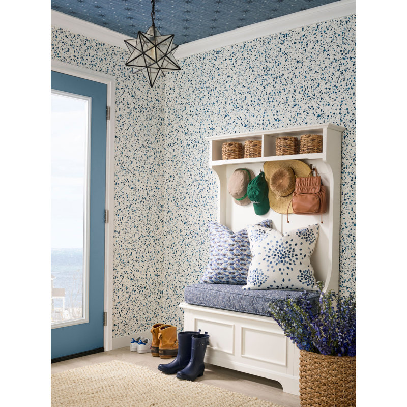 Albert Hadley Wallpaper Roll by Albert Hadley, Red