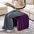 19.3" W Modern Channel Tufted Upholstered Standard Ottoman Footstool-1591467969