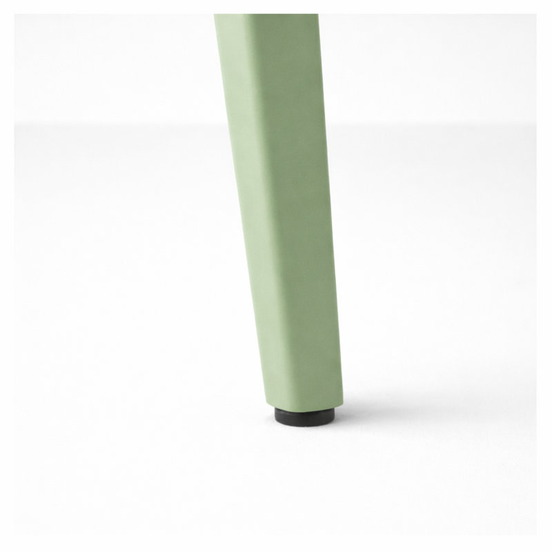 Chaise en plastique Durham, vert, Vert