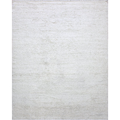 Hand Knotted Area Rug in Ivory