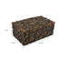 Boîte de rangement décorative Lissa, résine texturée, 13 pouces-112858256
