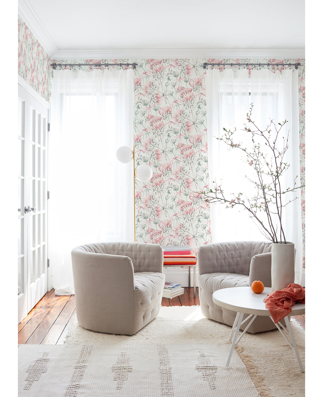 Animal Print Wallpaper, Pink
