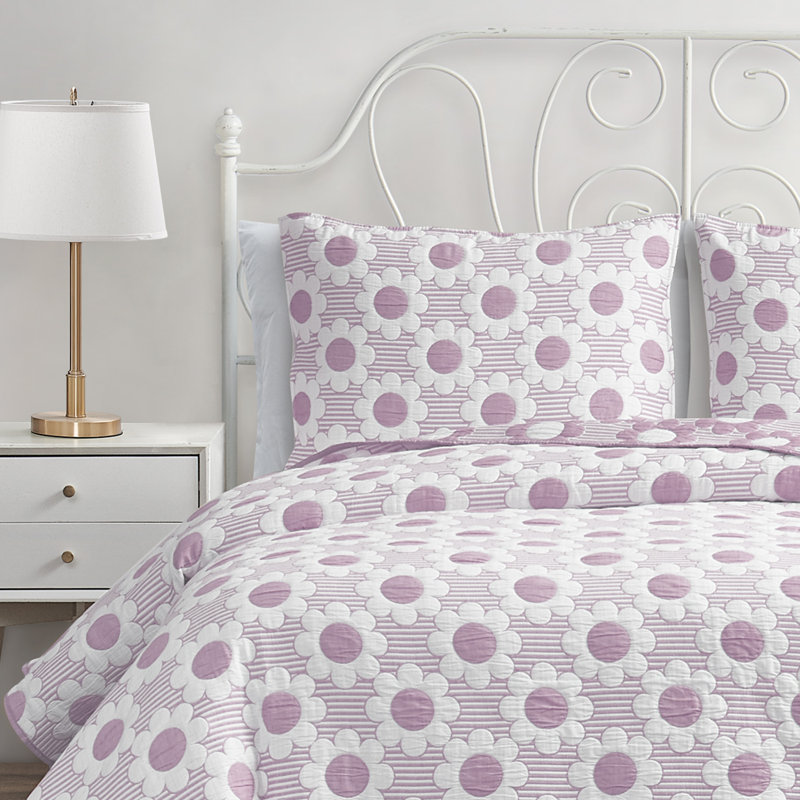 Ensemble de courtepointe DESIGN, Courtepointe grand + 2 couvre-oreillers standard