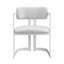 Chaise rembourrée avec accoudoirs (ensemble de 2)-1278626389
