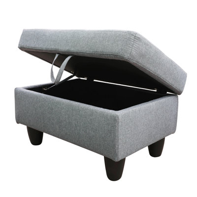 Assja Upholstered Ottoman