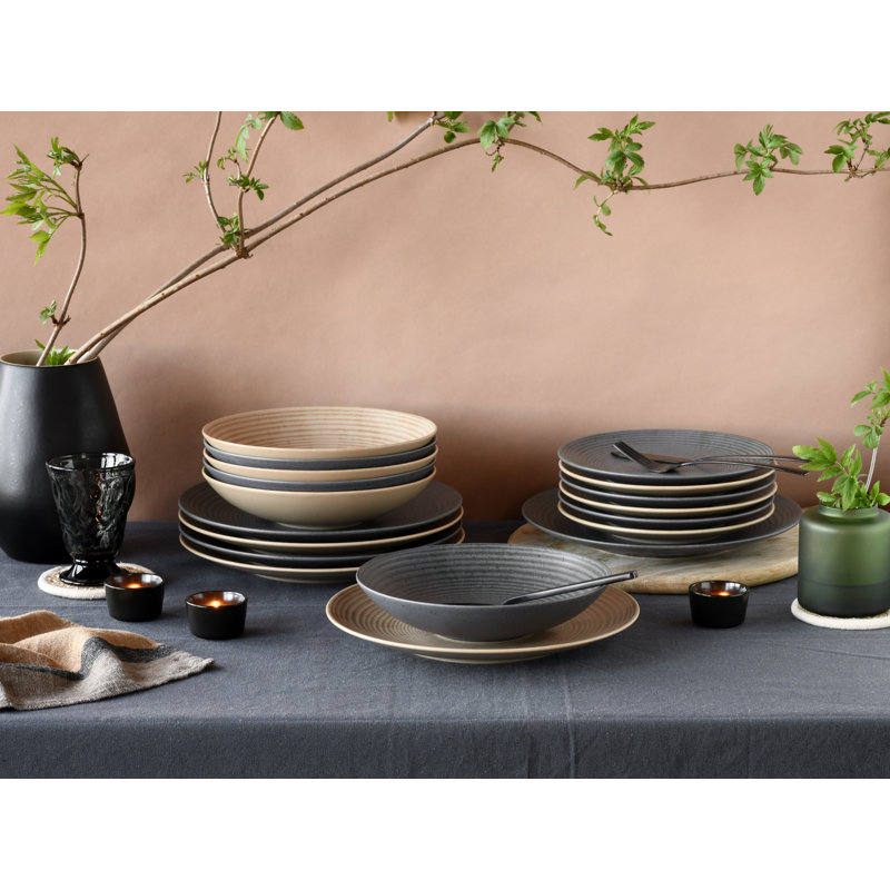Catania 18 Piece Dinnerware Set, Service for 6
