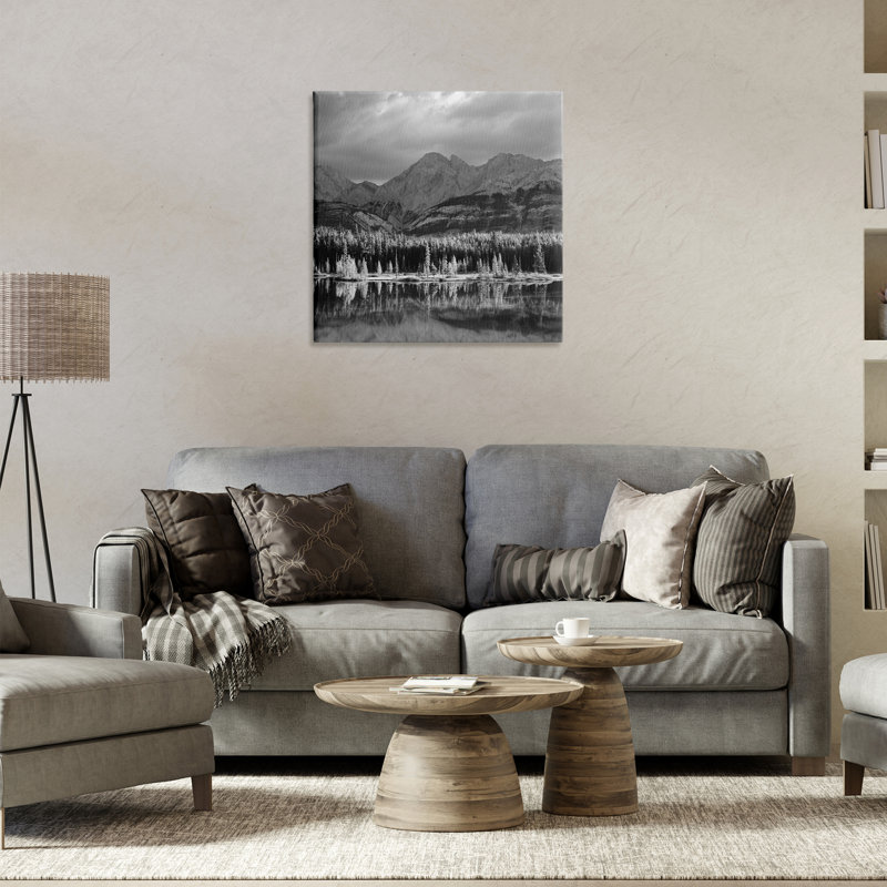 «Two Jack Lake Landscape» par Chip Forelli, H 24 po x l 24 po