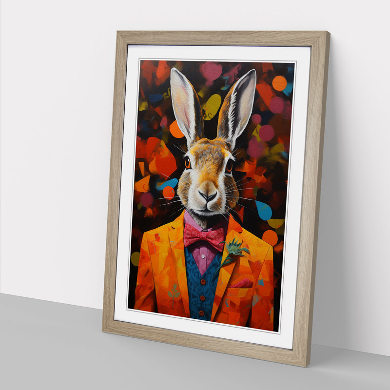 Hare Conceptual - Framed Print