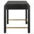 Maxine 2-drawer Vanity Desk Makeup Table Black-111570953