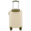 Ensembles de valises 3 pièces, valises de transport en plastique rigide à roulettes 22 po x 14 po x 9 po, approuvées par les compagnies aériennes, 20 pouces