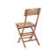 SOLAROLO 2 - Person Acacia Solid Wood Patio Dining Set Square Table